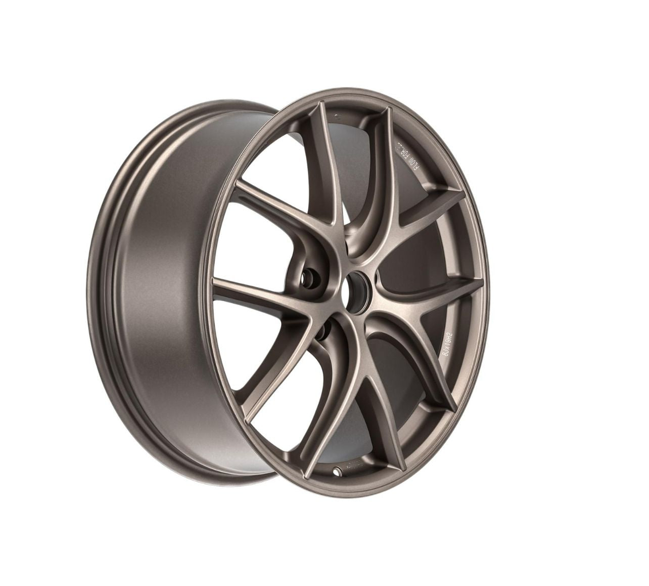 Llanta BBS CI‑R Unlimited – White Gold vista diagonal