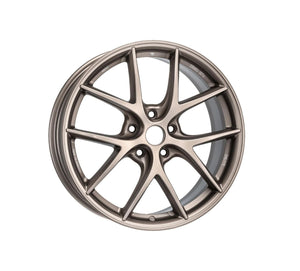 Llanta BBS CI‑R Unlimited – White Gold vista frontal