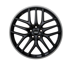 Llantas BBS CC-R Satin black vista frontal