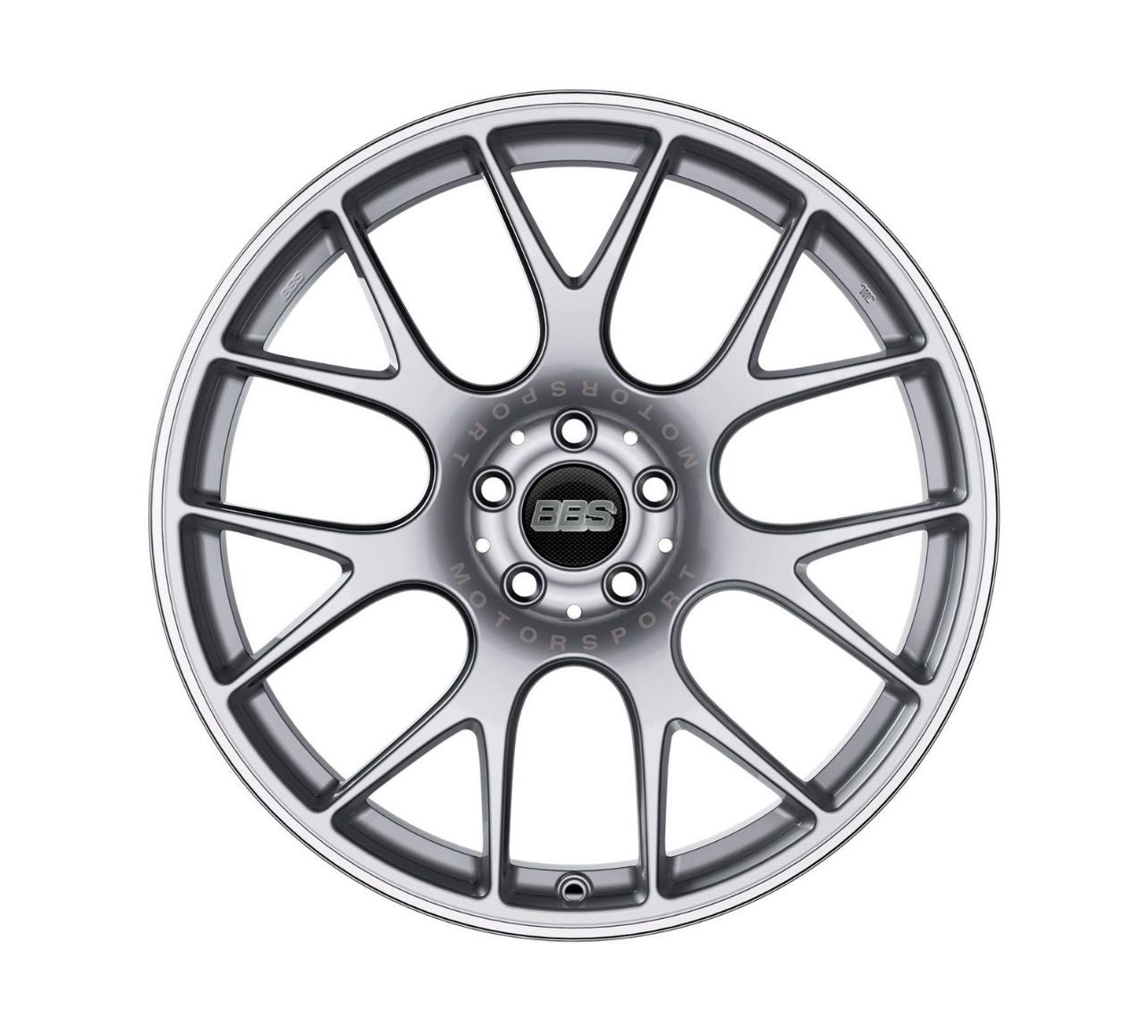 BBS CH-R Platinium Silver frontal