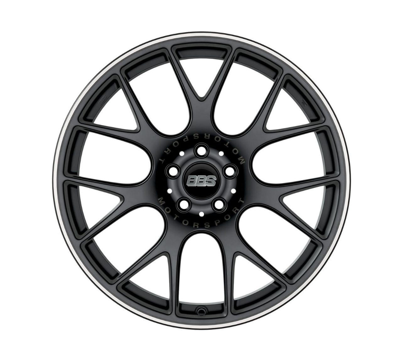 BBS CH-R Satin Black frontal