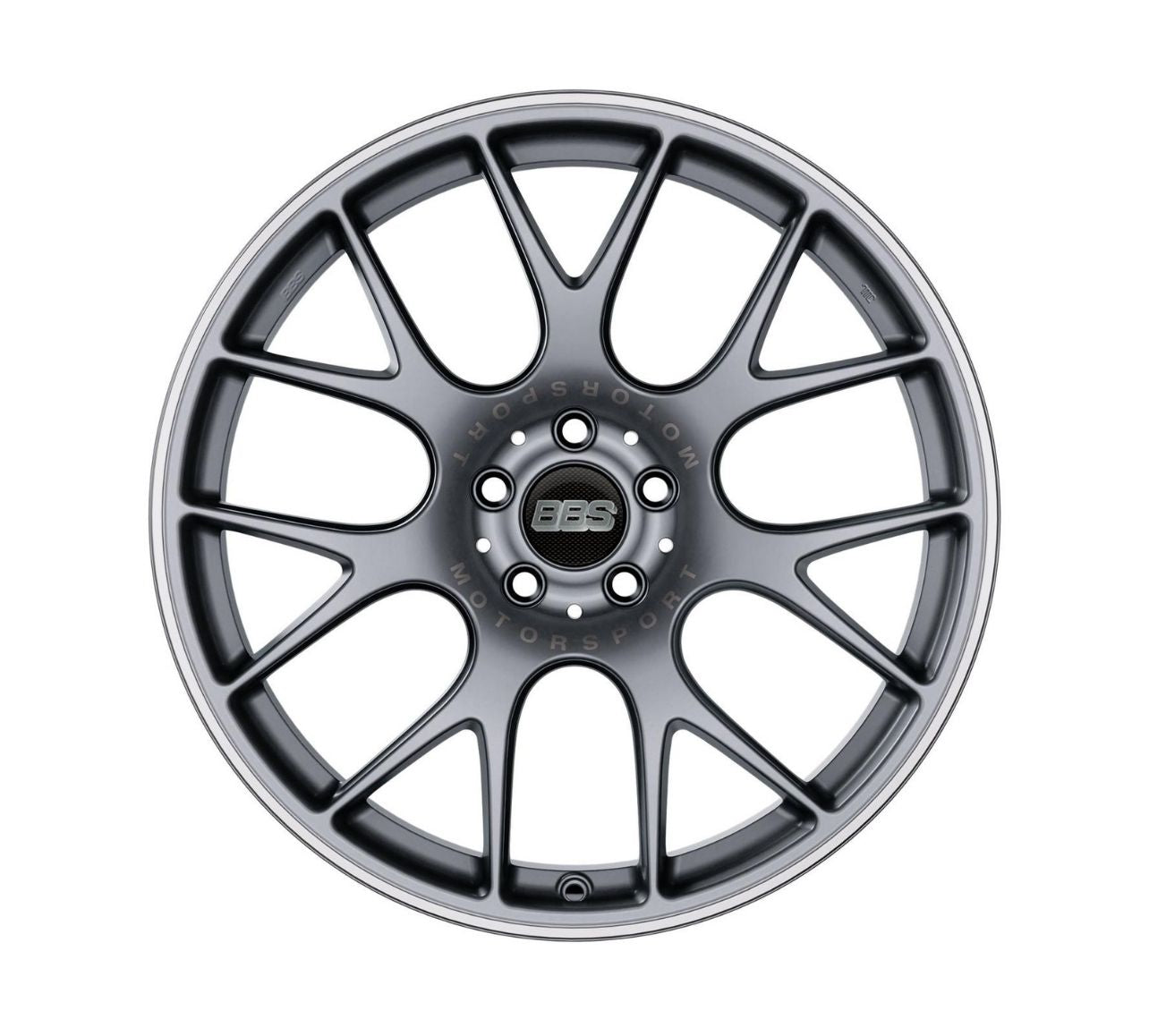 BBS CH-R Satin Titanium frontal