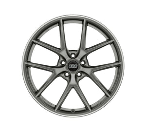 Llantas BBS CI-R Platinium silver vista frontal