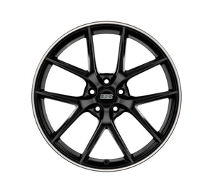 Llantas BBS CI-R Satin black vista frontal
