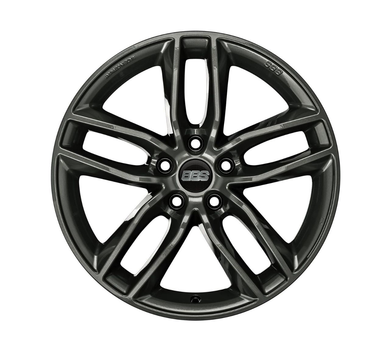 BBS SX en Crystal Black. Frontal