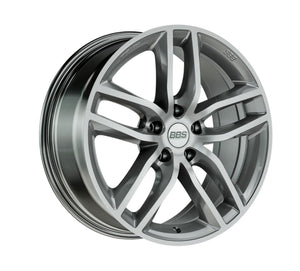BBS SX en Platinium Silver Diamont Cut.Diagonal