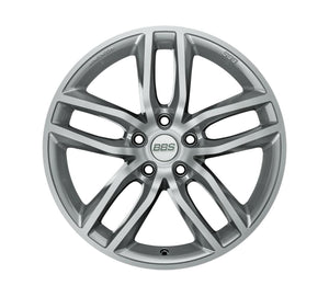 BBS SX en Platinium Silver Diamont Cut. Frontal