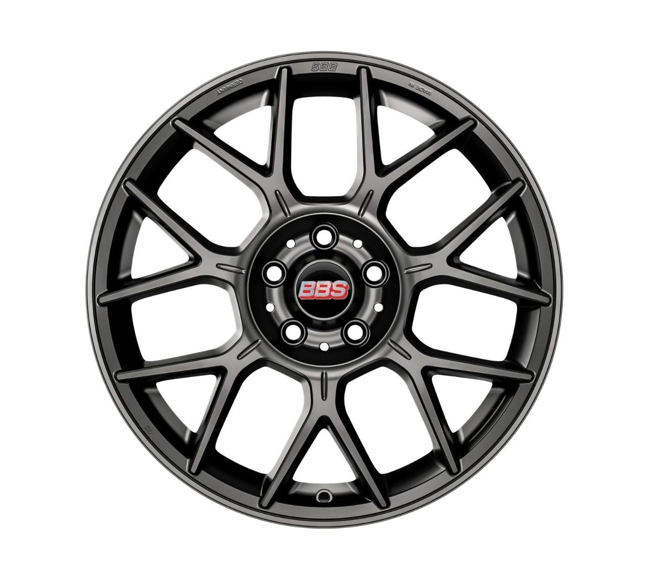 BBS XR en Glossy Black. Frontal