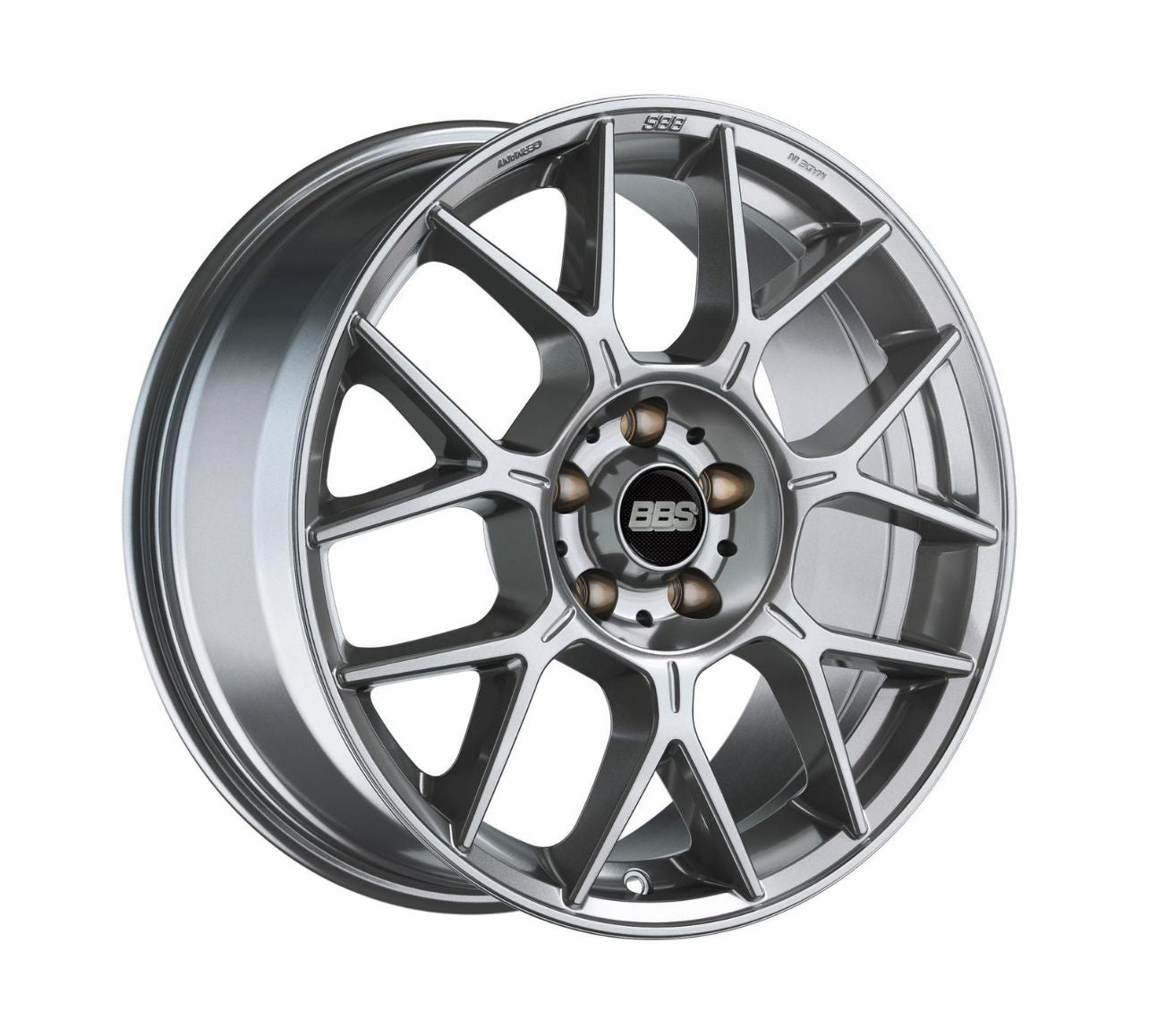 BBS XR en Platinum Silver. Diagonal