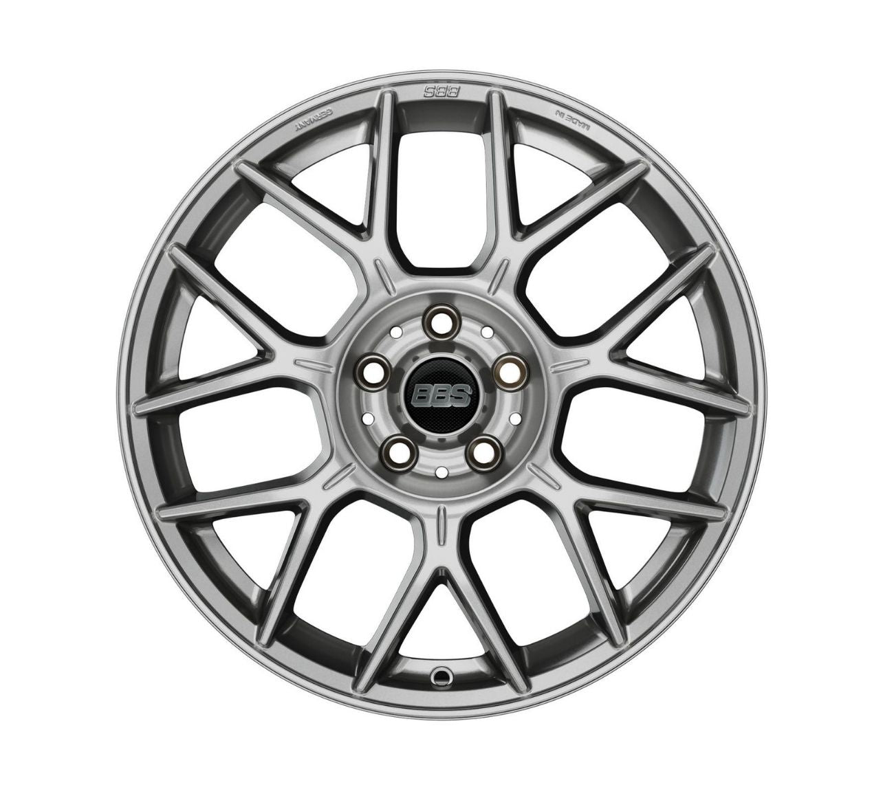 BBS XR en Platinum Silver Frontal