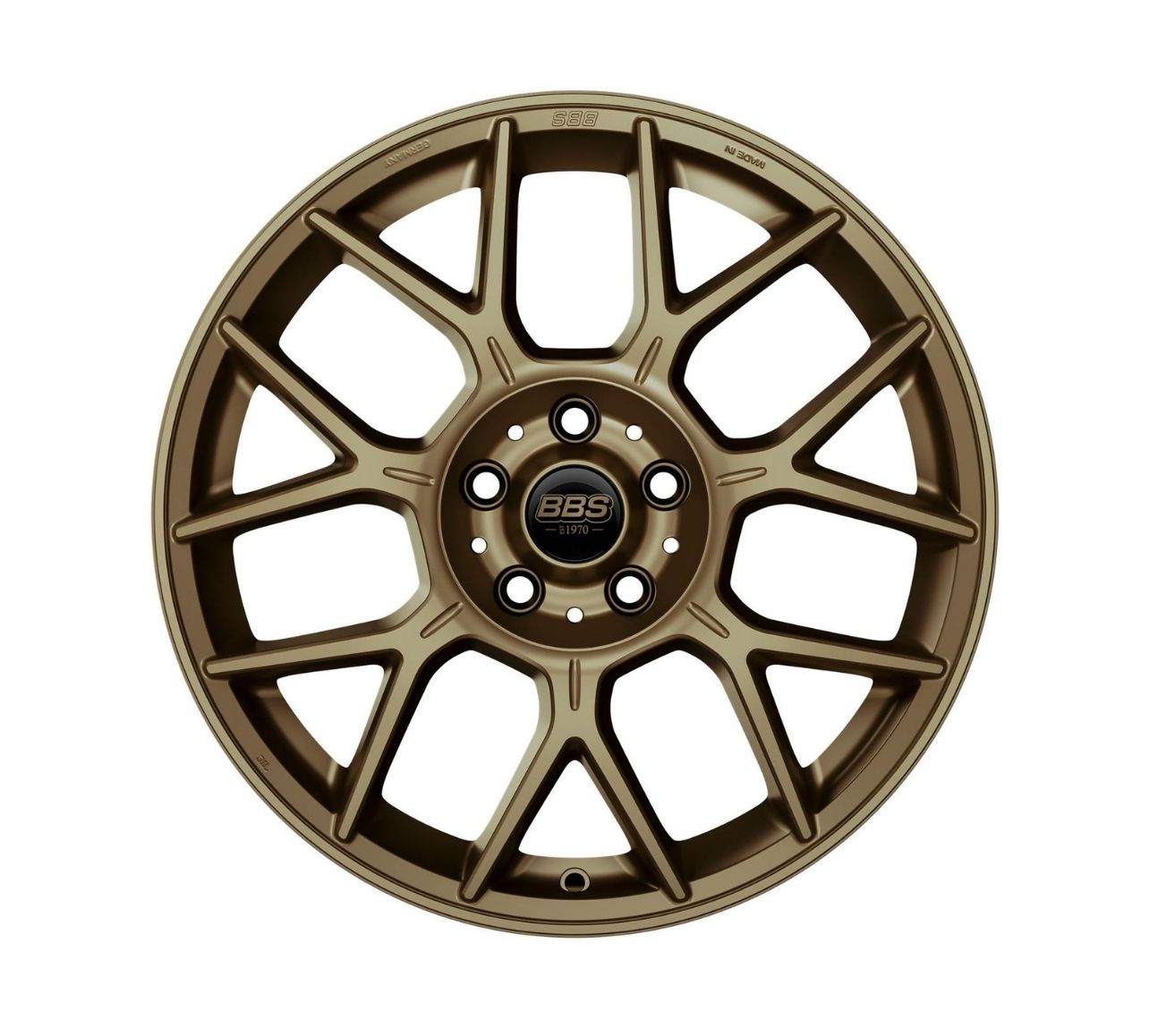 BBS XR en Satin Bronze. Frontal