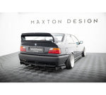 Difusor trasero Maxton Design BMW E36 negro brillante – vista frontal