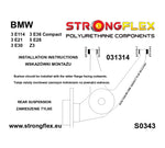 Kit Silentblocks Poliuretano 80Sha 036103B BMW E30/M3 (82-91) – Bujes Suspensión Completa Calle/Restauración
