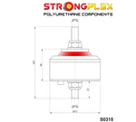 Silentblock motor BMW E30 E21 E12 restauración poliuretano