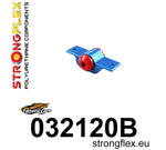 Soporte varillaje cambio – silentblock trasero BMW F22/F23 Strongflex BMW F22 F23 - vista frontal