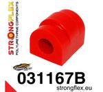 Casquillo de barra estabilizadora delantera/trasera Strongflex BMW E36 - frontal