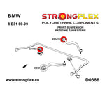 Casquillo de barra estabilizadora delantera Strongflex BMW E36 - contenido