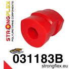 Casquillo de barra estabilizadora delantera Strongflex BMW E36 - frontal