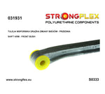 Brazo de cambio - casquillo delantero (ovalado) 19 mm SPORT para BMW E36 (1990–1999)