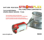 Brazo de cambio - casquillo trasero SPORT Strongflex BMW E36 - contenido