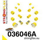 Kit de casquillos de suspensión trasera SPORT Strongflex BMW E36 - frontal