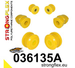 Kit de casquillos de suspensión delantera SPORT Strongflex BMW E36 - frontal