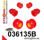 Kit de bujes de suspensión delantera Strongflex BMW E36 - frontal