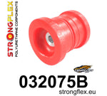 Subchasis trasero – buje delantero Strongflex BMW G42 RWD - vista frontal