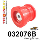 Subchasis trasero – buje trasero Strongflex BMW G42 RWD - vista frontal
