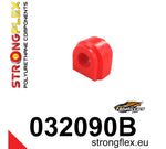 Casquillo de barra estabilizadora delantera Strongflex BMW G42 RWD - vista frontal