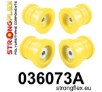 Kit de casquillos del subchasis trasero SPORT Strongflex BMW G42 RWD - vista frontal