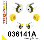Kit de casquillos de suspensión delantera SPORT Strongflex BMW G42 RWD - vista frontal