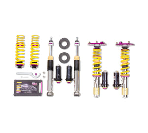Suspensión coilover KW V4 Clubsport BMW F30 F80 M3, 3 vías, regulable circuito y calle