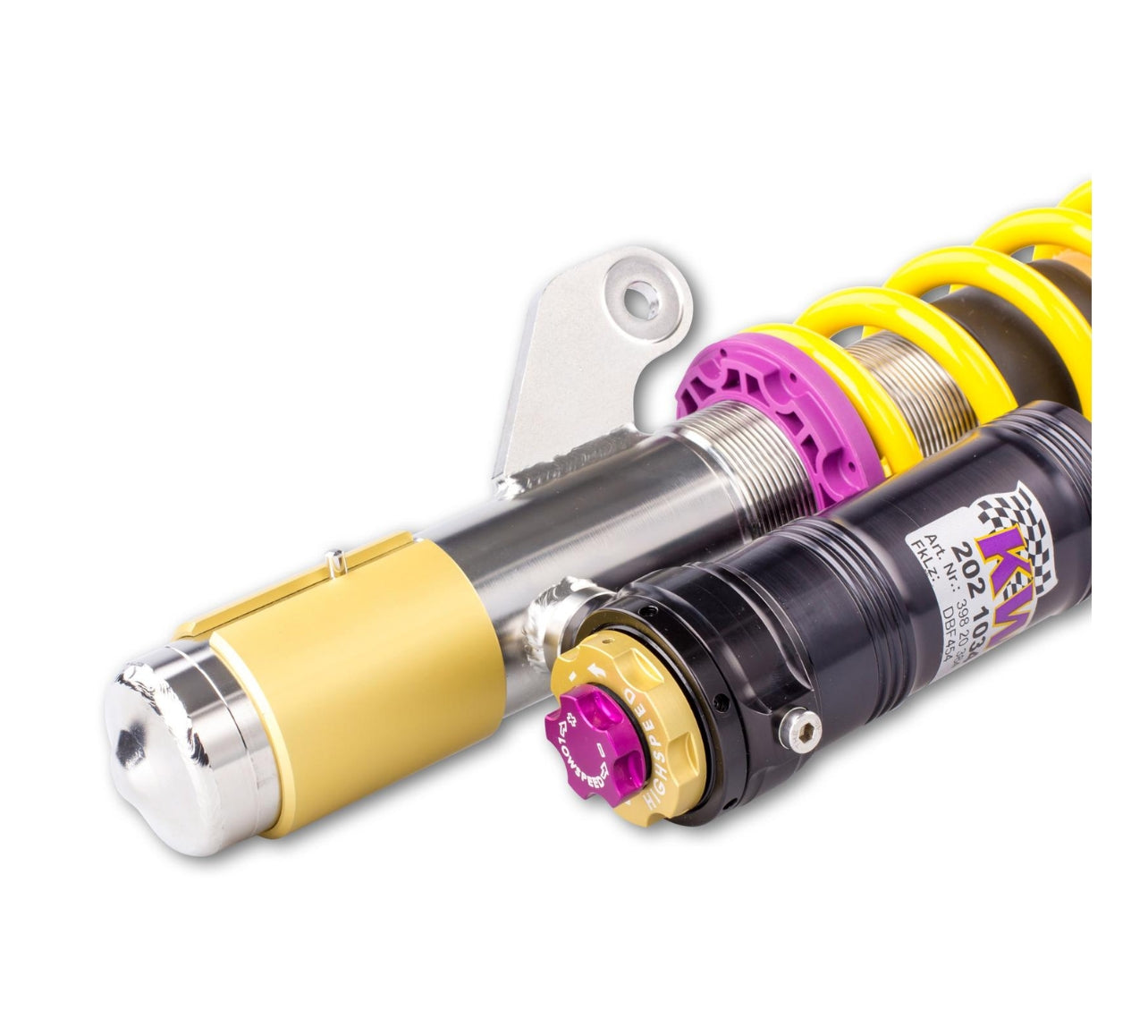 Suspensión Coilover KW V4 Clubsport para BMW F30, F80 y M3 (2012-2018) – Circuito & Calle, Regulable 3 vías, Homologada